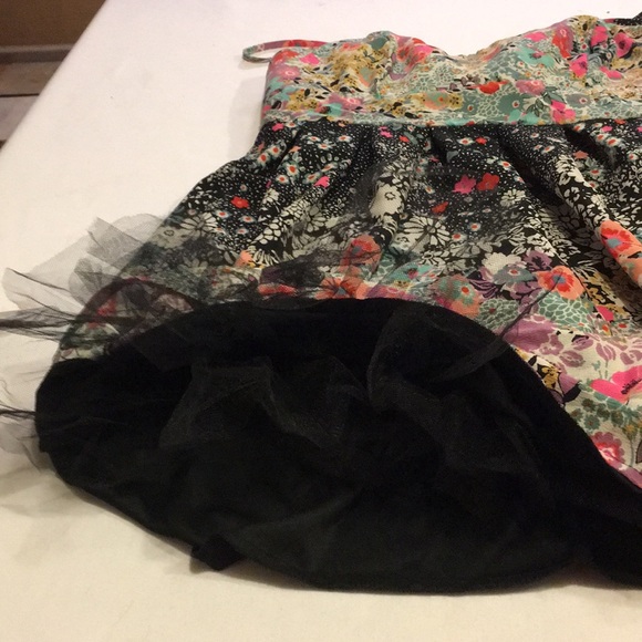 Emerald Sundae Flower Sundress NEW-TAGGED Size 11 all occasions spaghetti straps - Picture 6 of 8